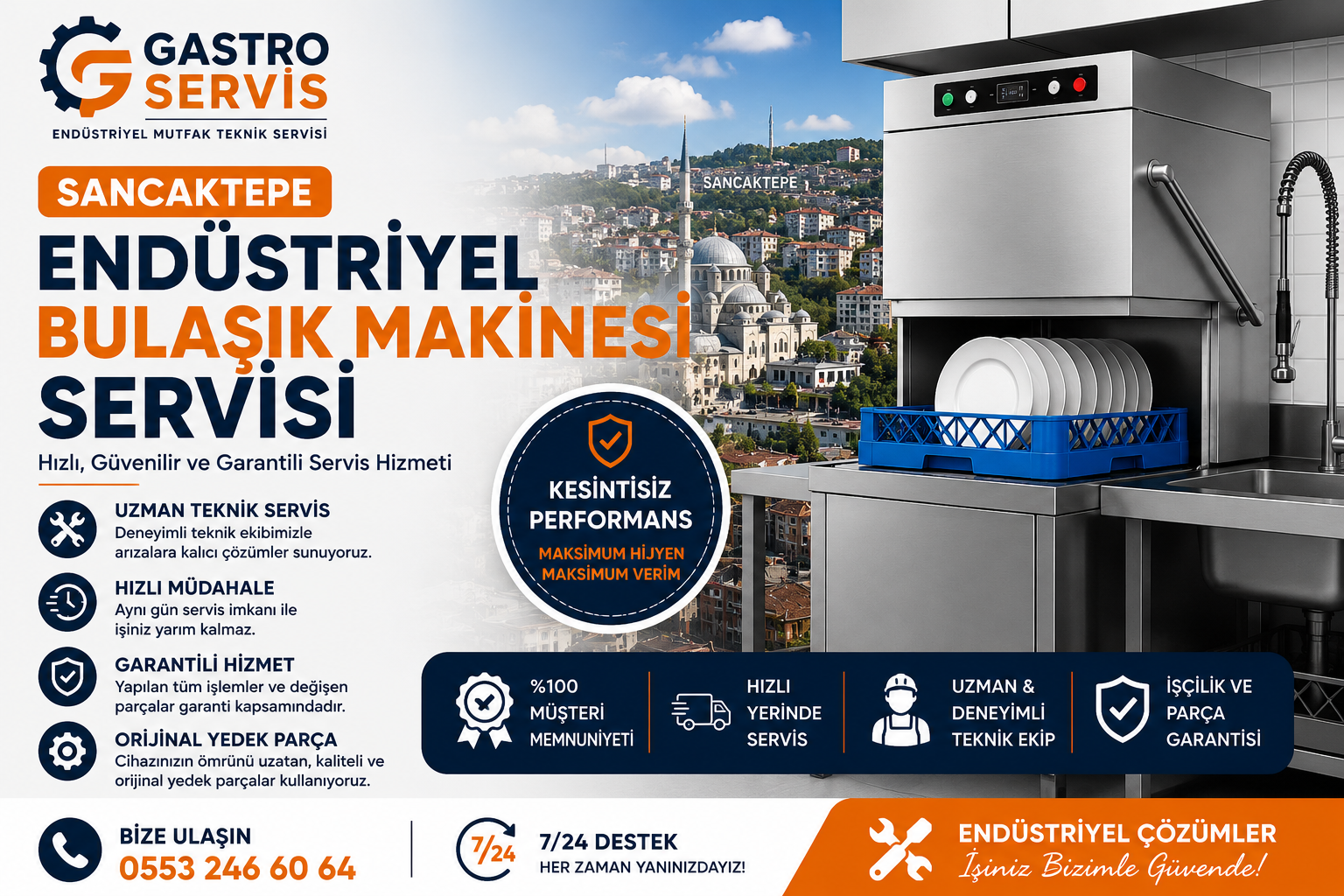 Sancaktepe Endüstriyel Servisi - 0553 246 60 64