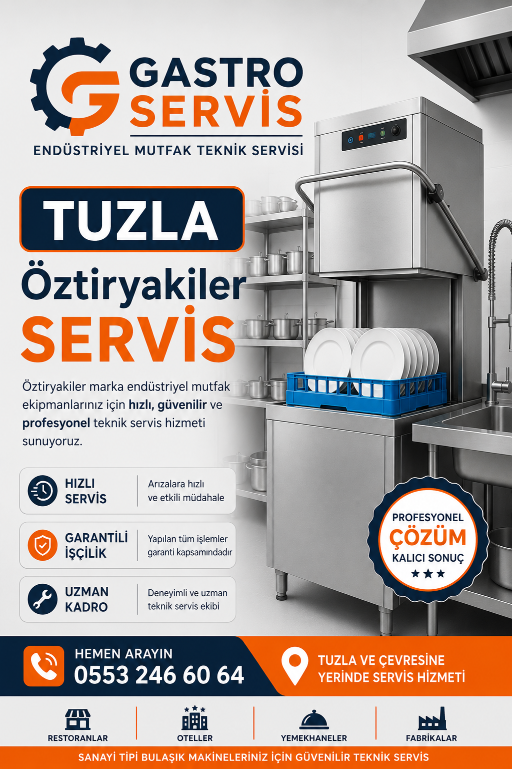 Tuzla Öztiryakiler Servis - 0553 246 60 64
