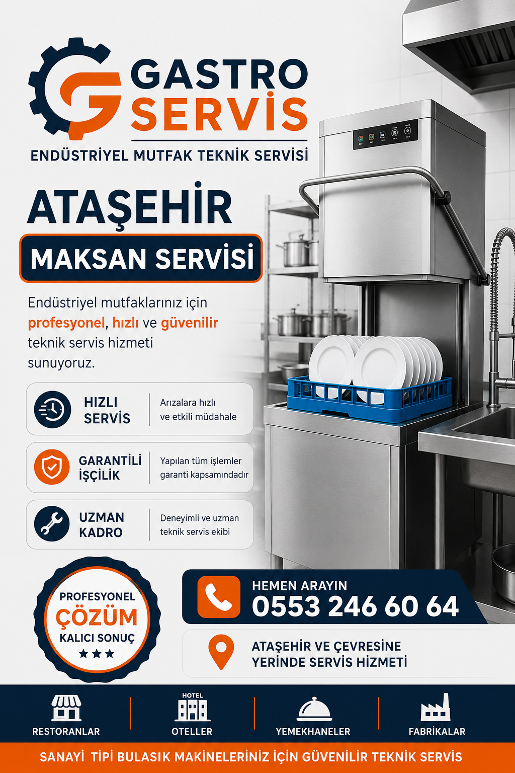 Ataşehir Maksan Servisi | 0553 246 60 64