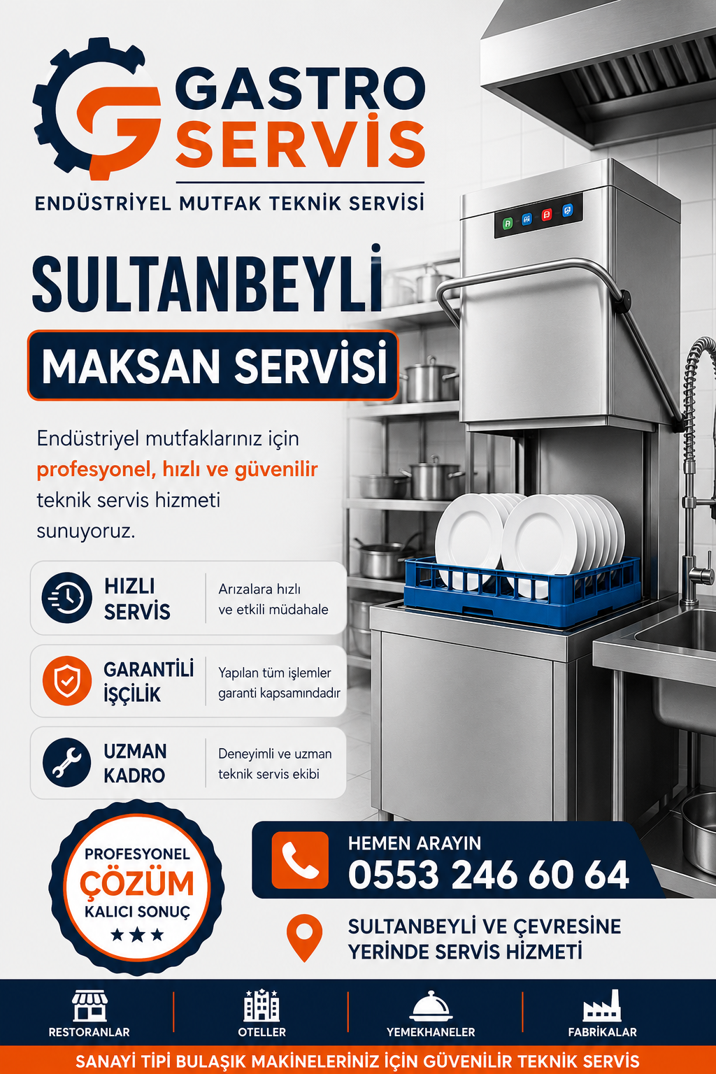 Sultanbeyli Maksan Servisi - 0553 246 60 64