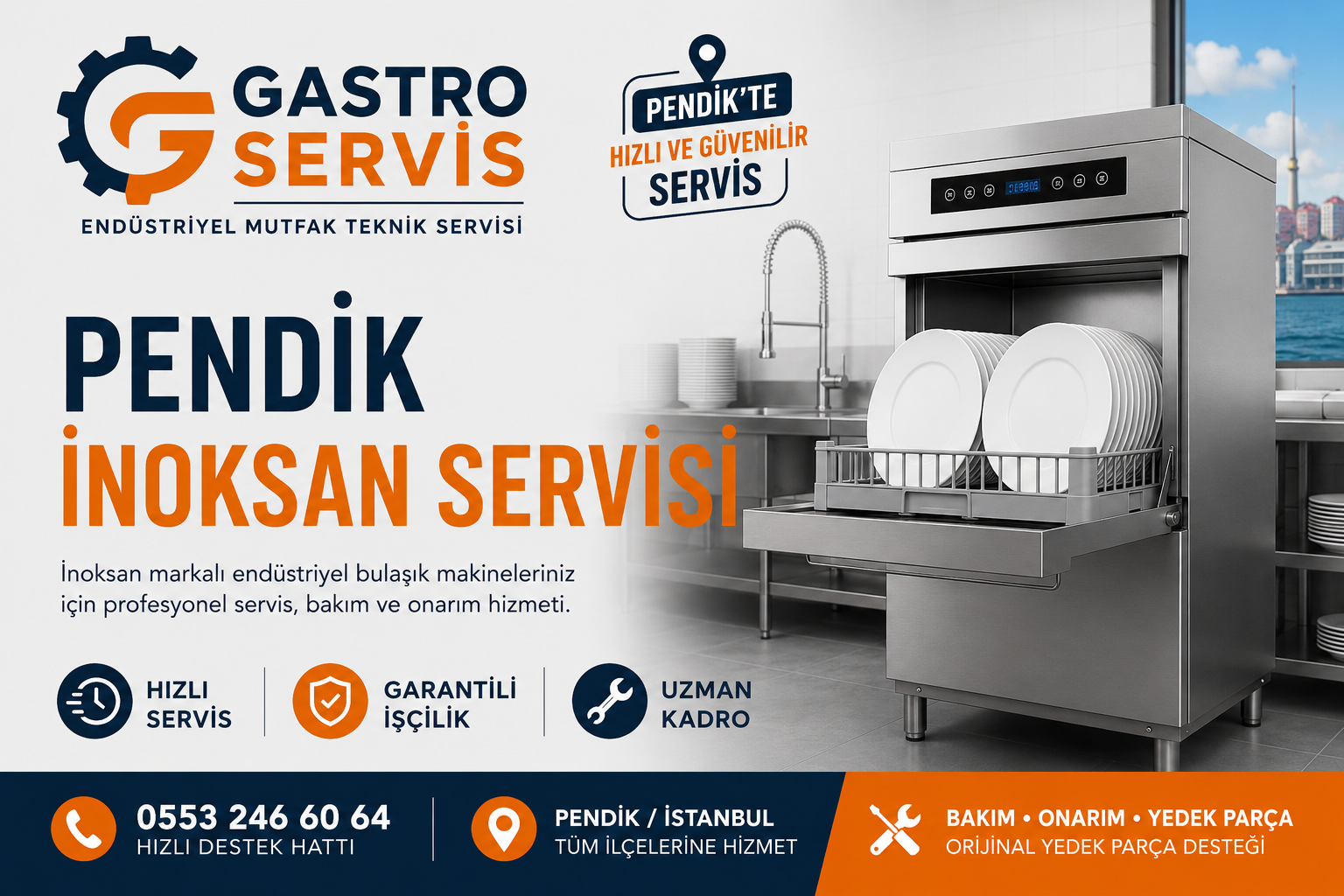 Pendik İnoksan Servisi - 0553 246 60 64