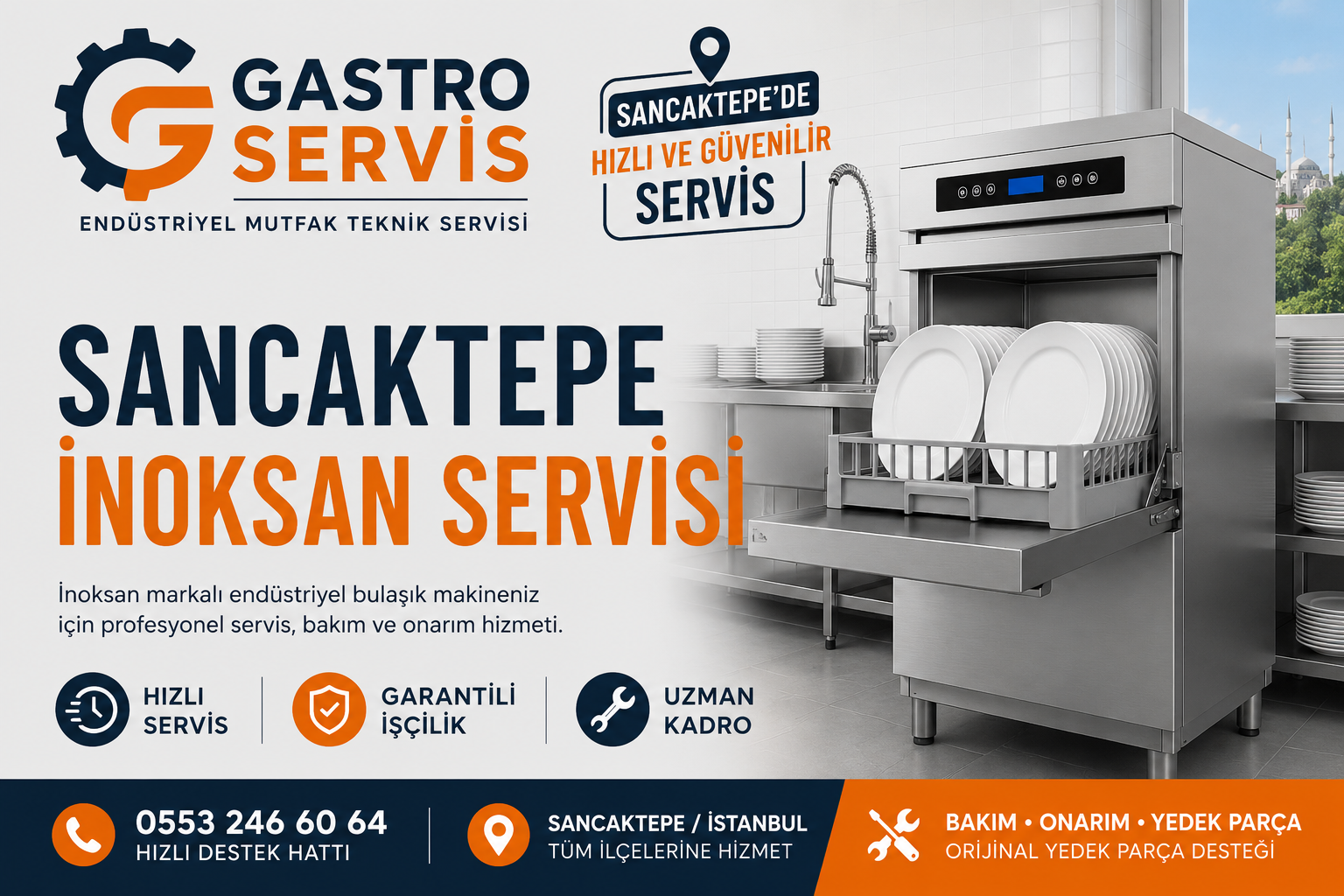 Sancaktepe İnoksan Servisi - 0553 246 60 64