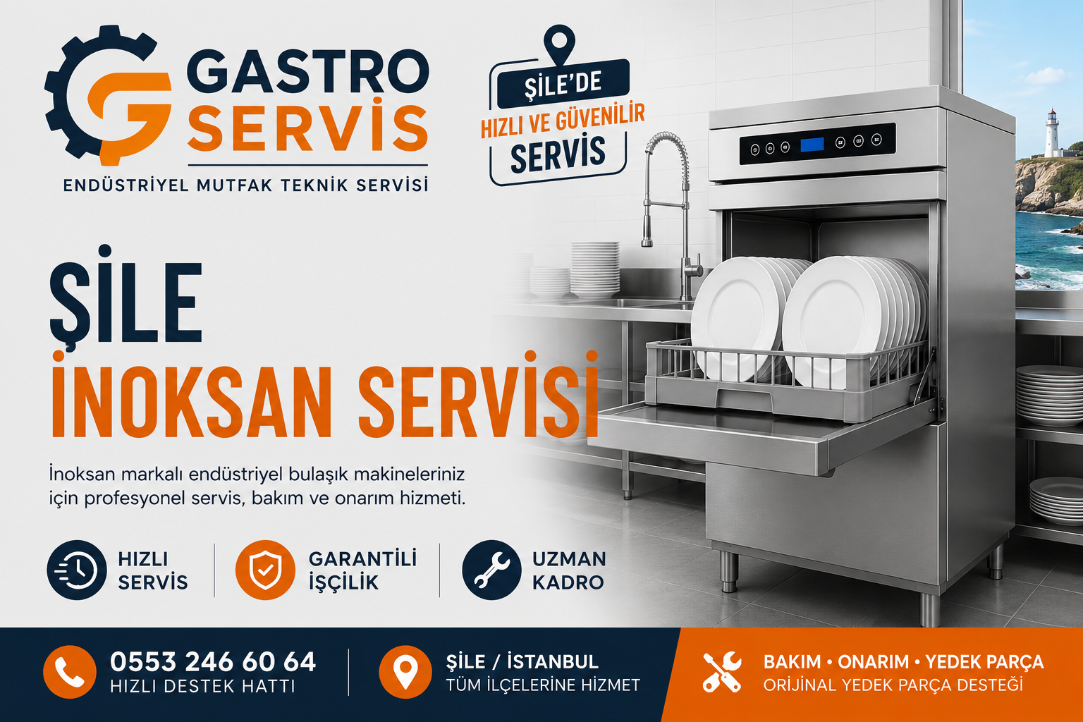 Şile İnoksan Servisi - 0553 246 60 64
