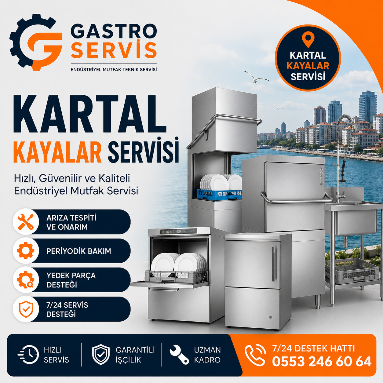 Kartal Kayalar Servisi - 0553 246 60 64