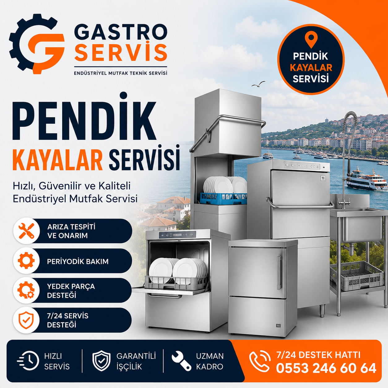 Pendik Kayalar Servisi - 0553 246 60 64