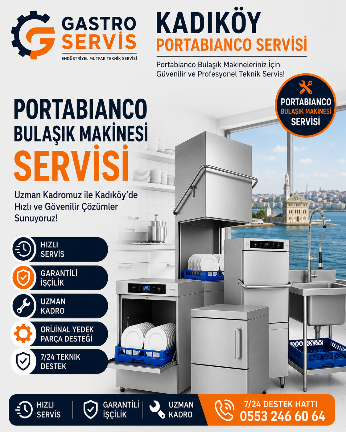 Kadıköy Portabianco Servisi - 0553 246 60 64