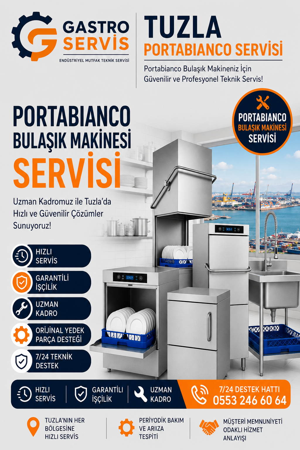 Tuzla Portabianco Servisi - 0553 246 60 64