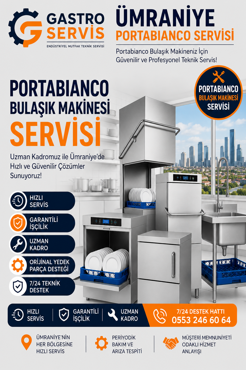 Ümraniye Portabianco Servisi - 0553 246 60 64