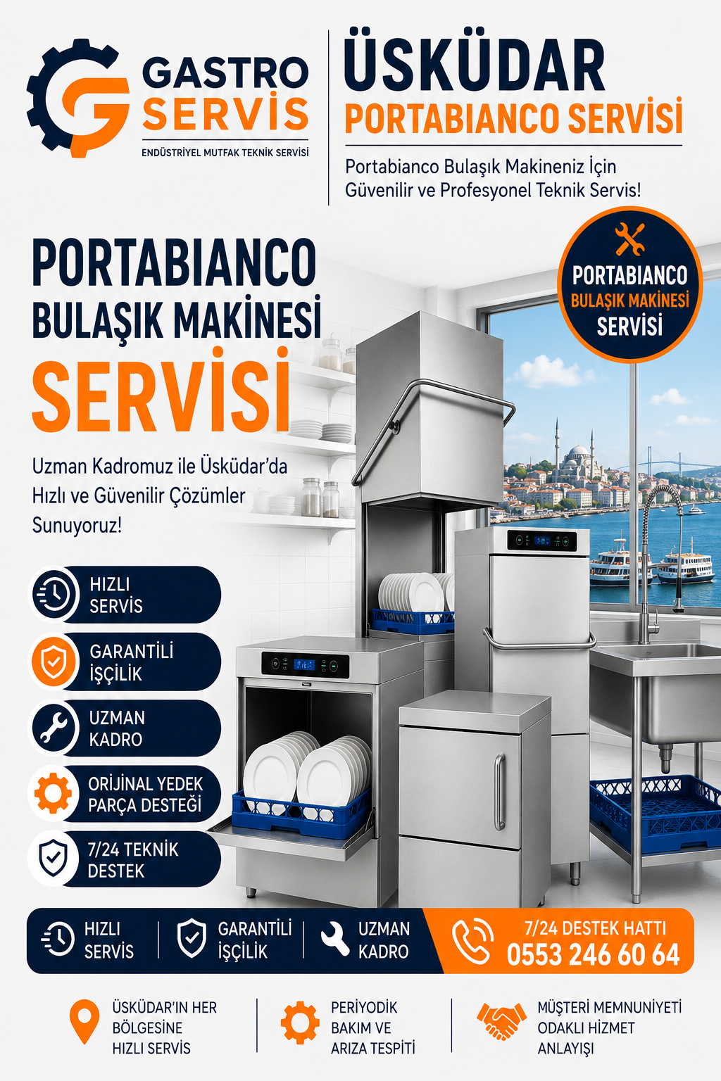 Üsküdar Portabianco Servisi - 0553 246 60 64
