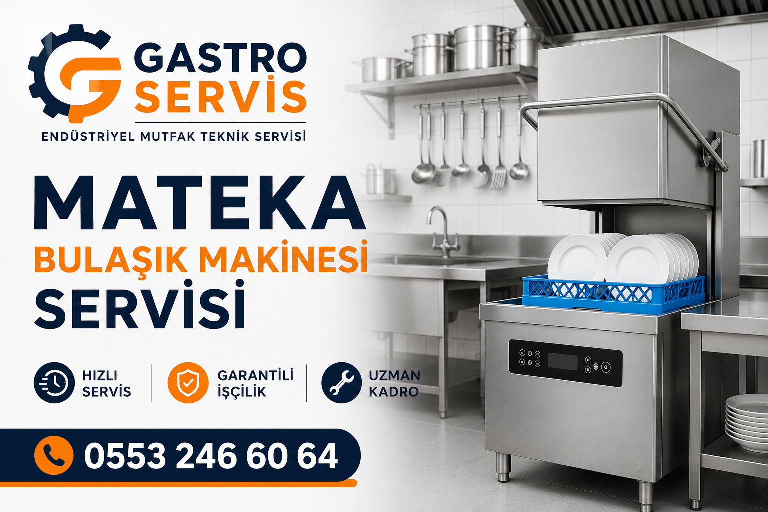 Mateka Bulaşık Makinesi Servisi - 0553 246 60 64