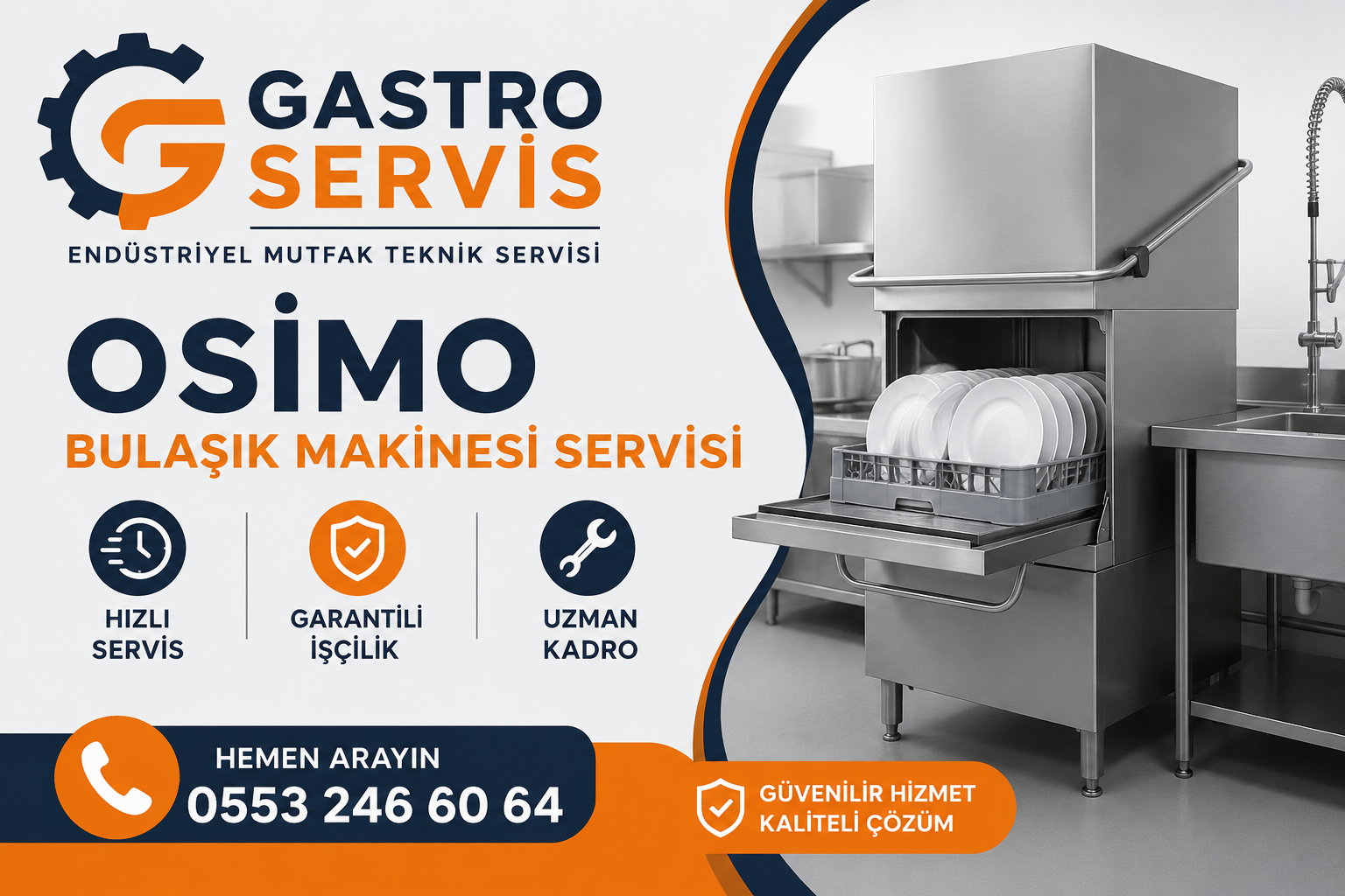 Osimo Bulasik Makinesi Servisi - 0553 246 60 64