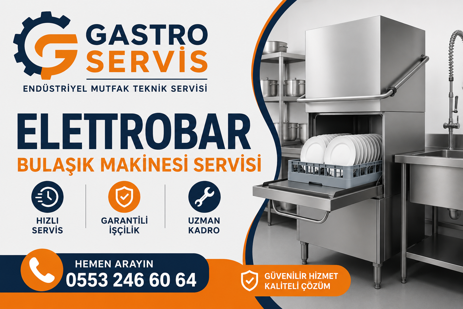 Elettrobar Bulaşık Makinesi Servisi - 0553 246 60 64