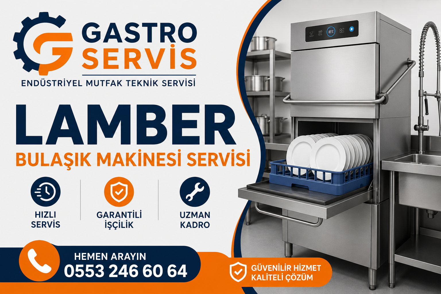 Lamber Bulaşık Makinesi Servisi - 0553 246 60 64