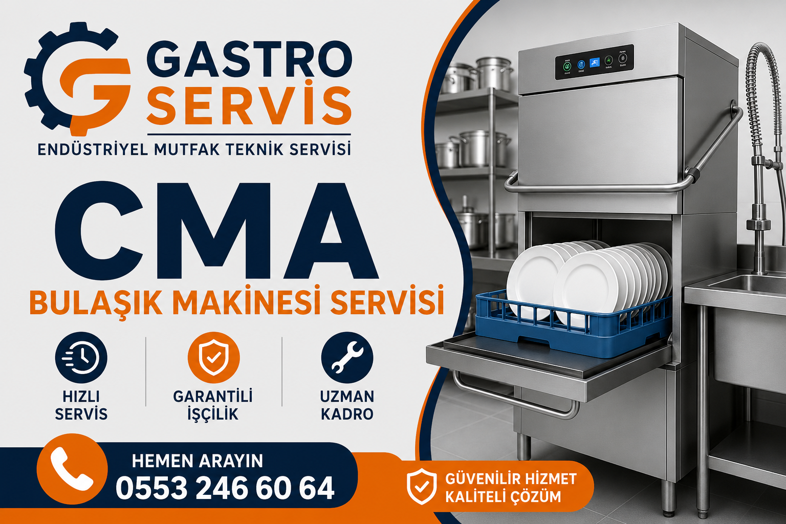 CMA Bulaşık Makinesi Servisi - 0553 246 60 64