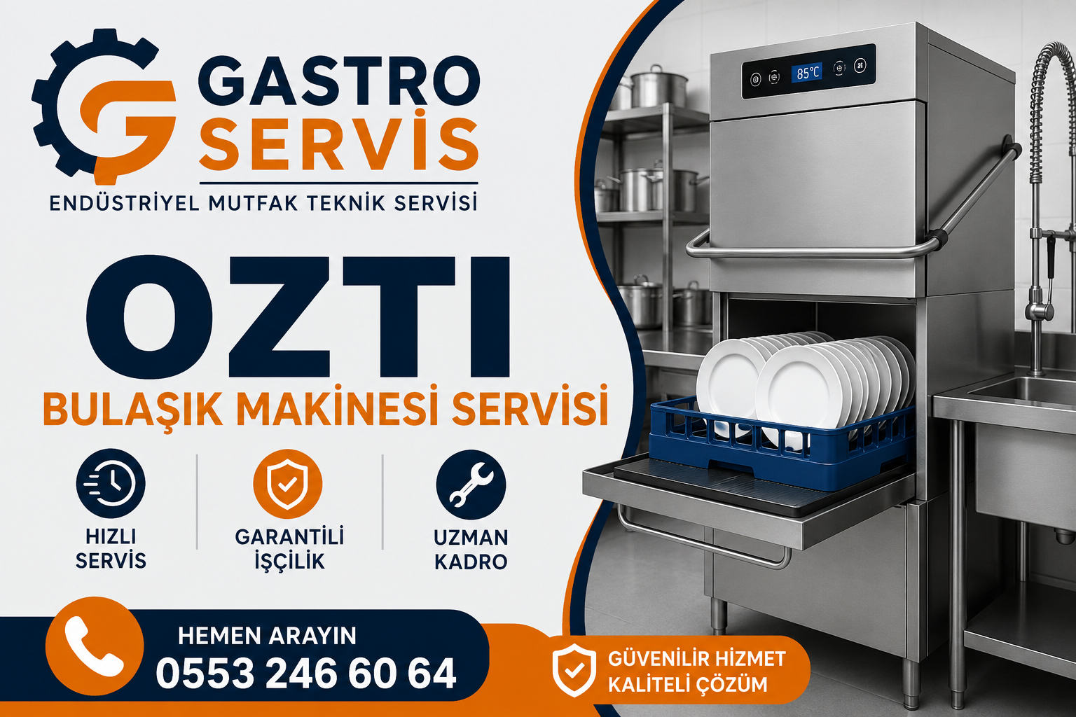 Oztı Bulaşık Makinesi Servisi - 0553 246 60 64