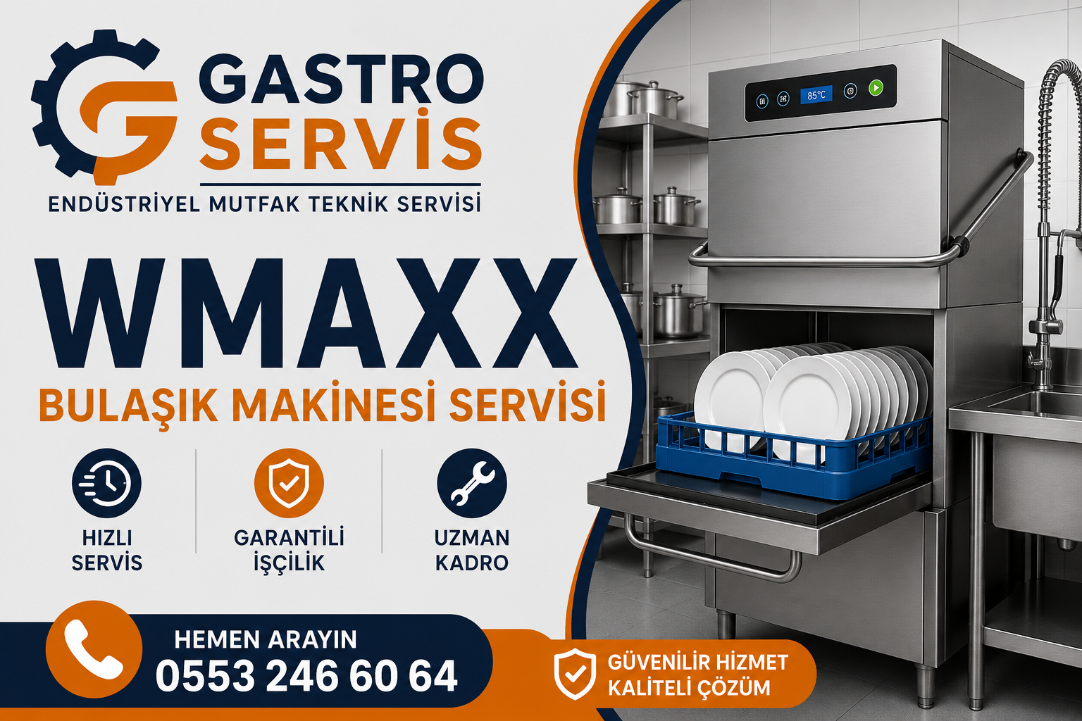 WMAXX Bulaşık Makinesi Servisi - 0553 246 60 64