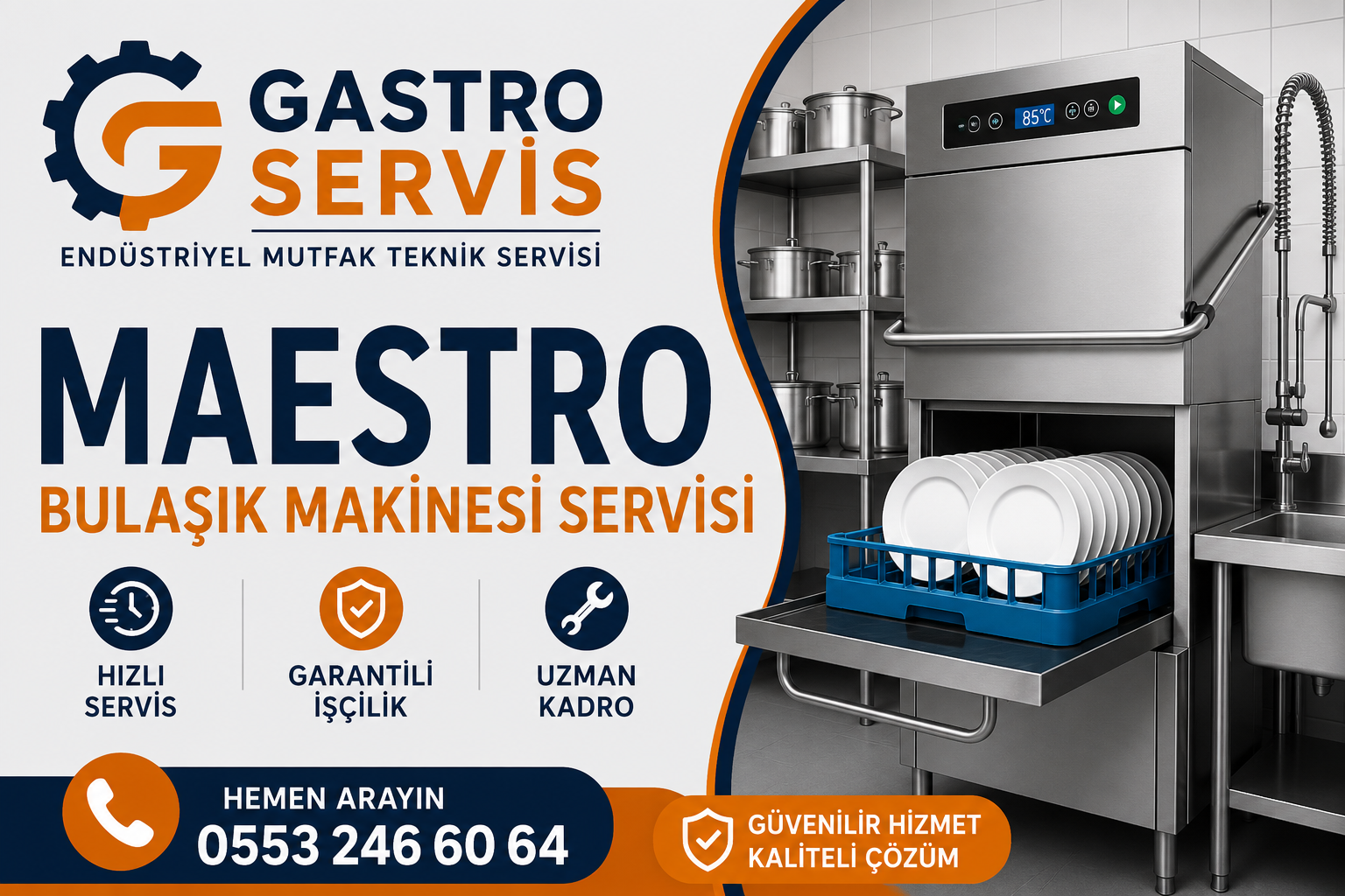 Maestro Bulaşık Makinesi Servisi 0553 246 60 64
